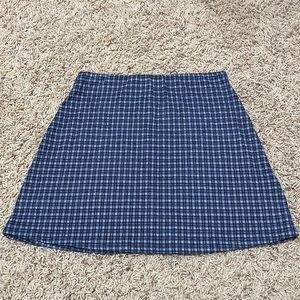 Plaid skirt